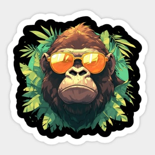 cool gorilla Sticker